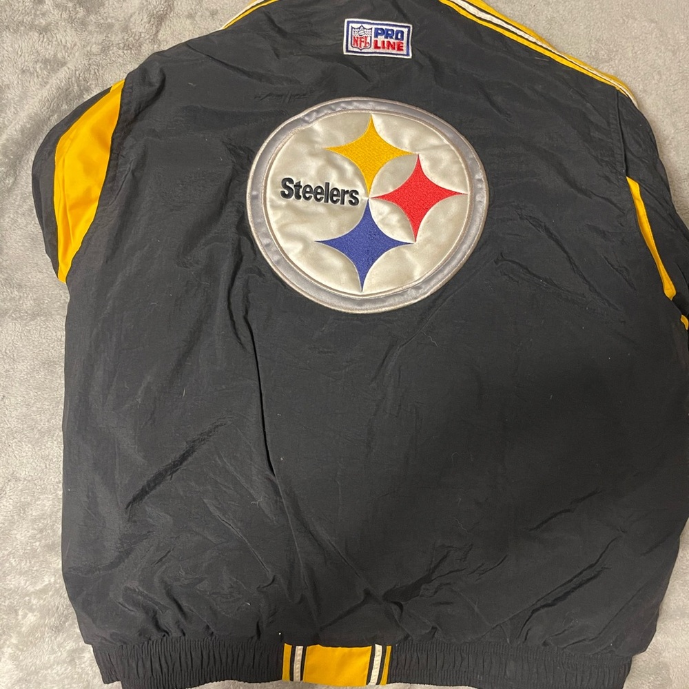 Pittsburg Steeler Youth Starter Jacket - Picture 3 of 3